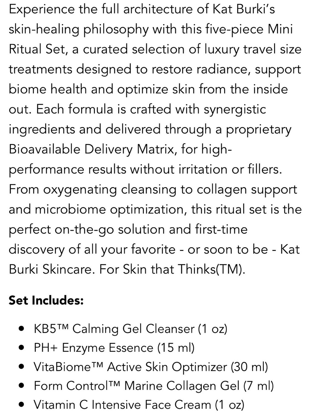 Kat Burki Mini Ritual Set - Picture 5 of 5